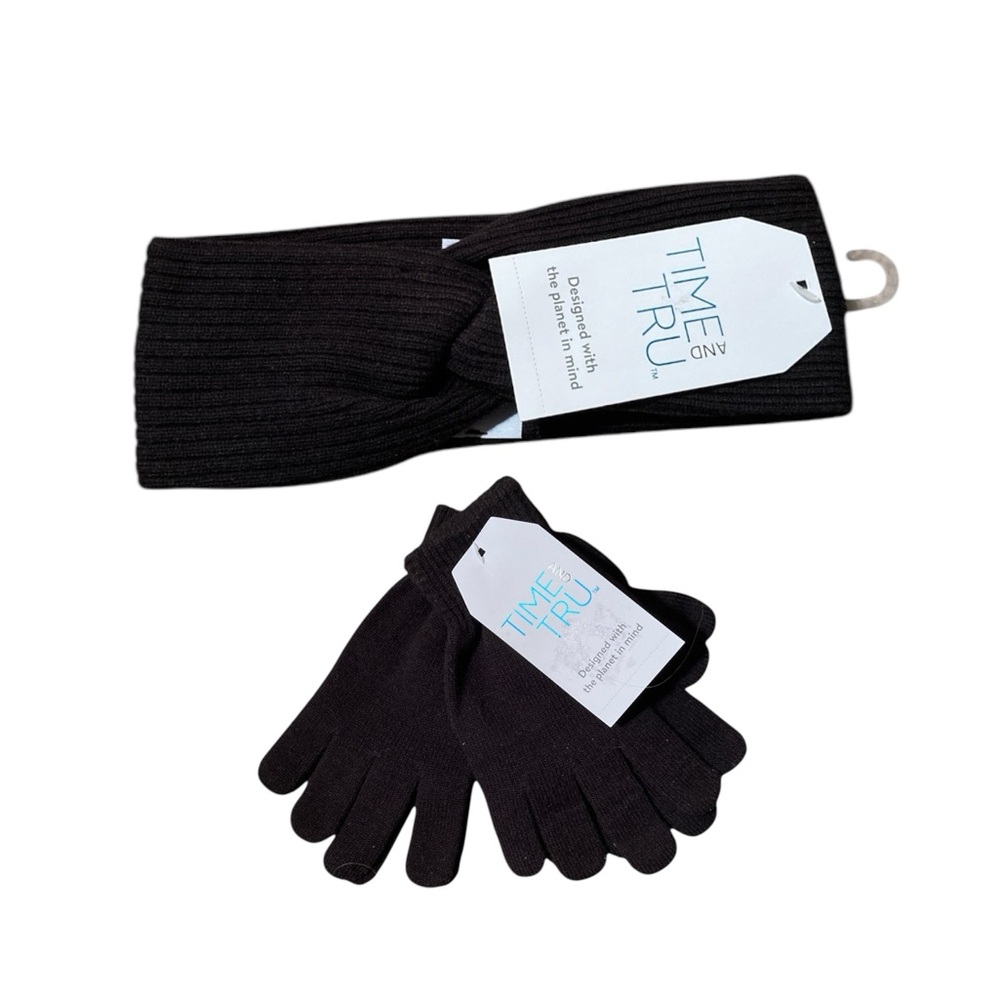 Time And Tru Headwrap And Gloves - Picture 2 of 12